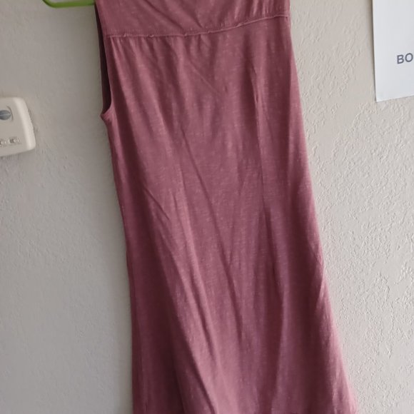 Toad & Co simple summer dress, mauve/pink - Picture 3 of 3